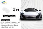 1K Auto Paint Refinish Coating Crystal Pearl Color Primer Crystal white Car