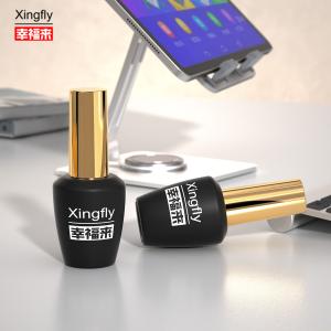 China Round Nail Polish Bottle 16ml Round Empty Unique Nail Gel Varnish Polish Bottle wholesale