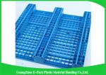 Single Face Small Plastic Pallets With Steel Tubes Inside , Light Duty Mini