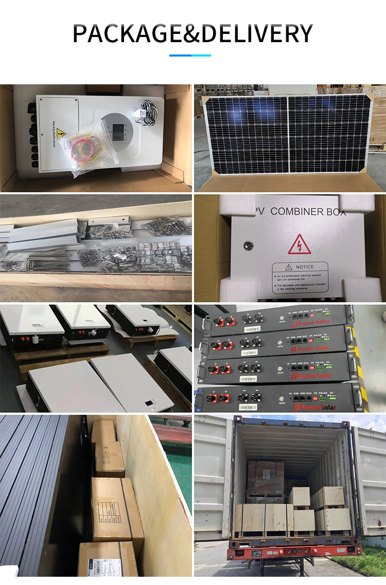 High quality wholesale price PV off grid energy storage photovoltaic system solar power 8kw hybrid inverter