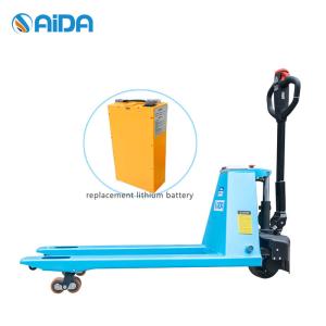 China Mechanical Electric Pallet Jack Forklift wholesale