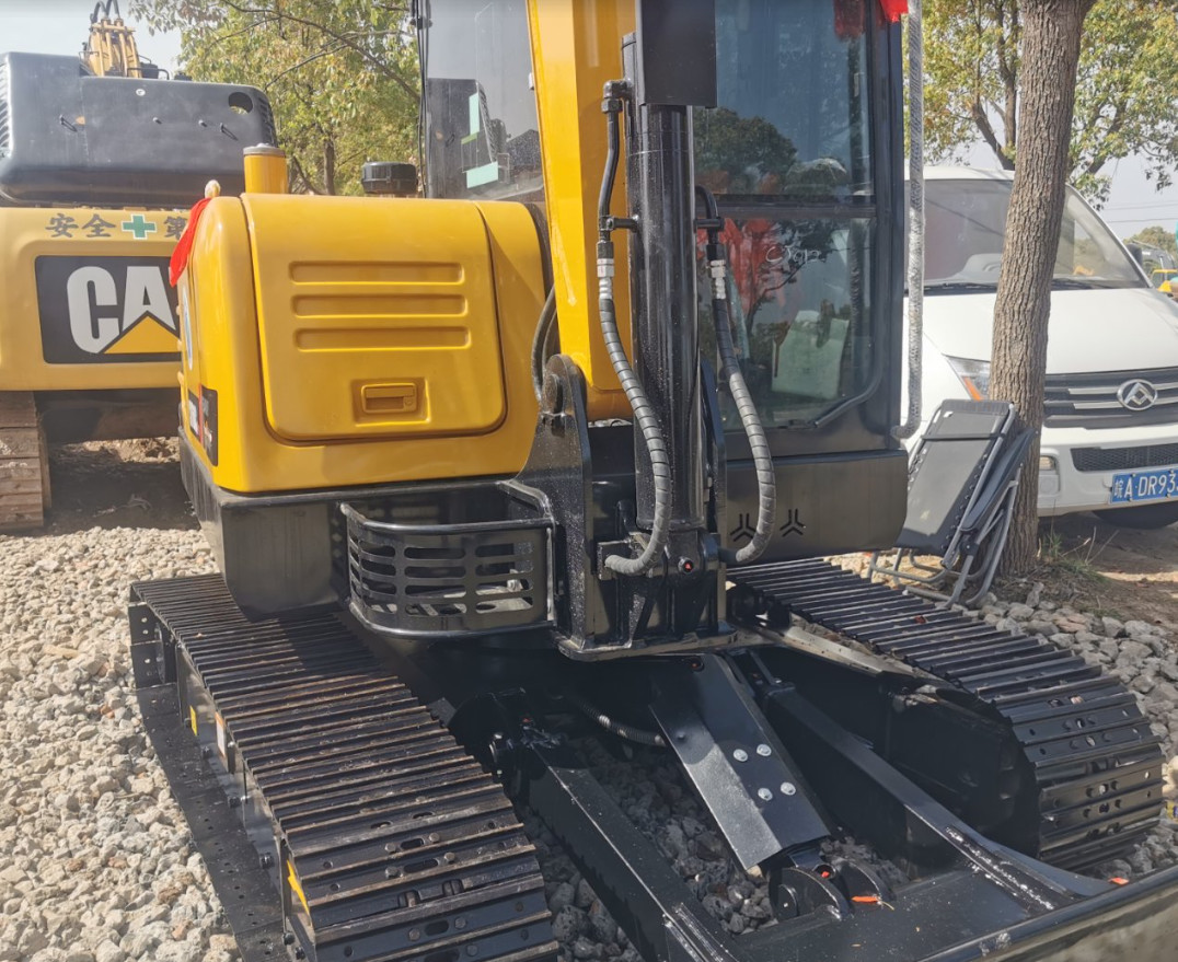 original Brand 6 Ton Mini Excavator Used SANY60 Crawler Backhoe Digger for Sale