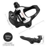 KOOTU Bike Pedals Road Bike LOOK KEO Pedals 9/16'' Bicycle Clipless Pedals