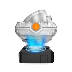 China Industrial 3.7V LED Mining Light – 15000Lux Waterproof &amp; Rechargeable Cap Lamp for Underground Use wholesale