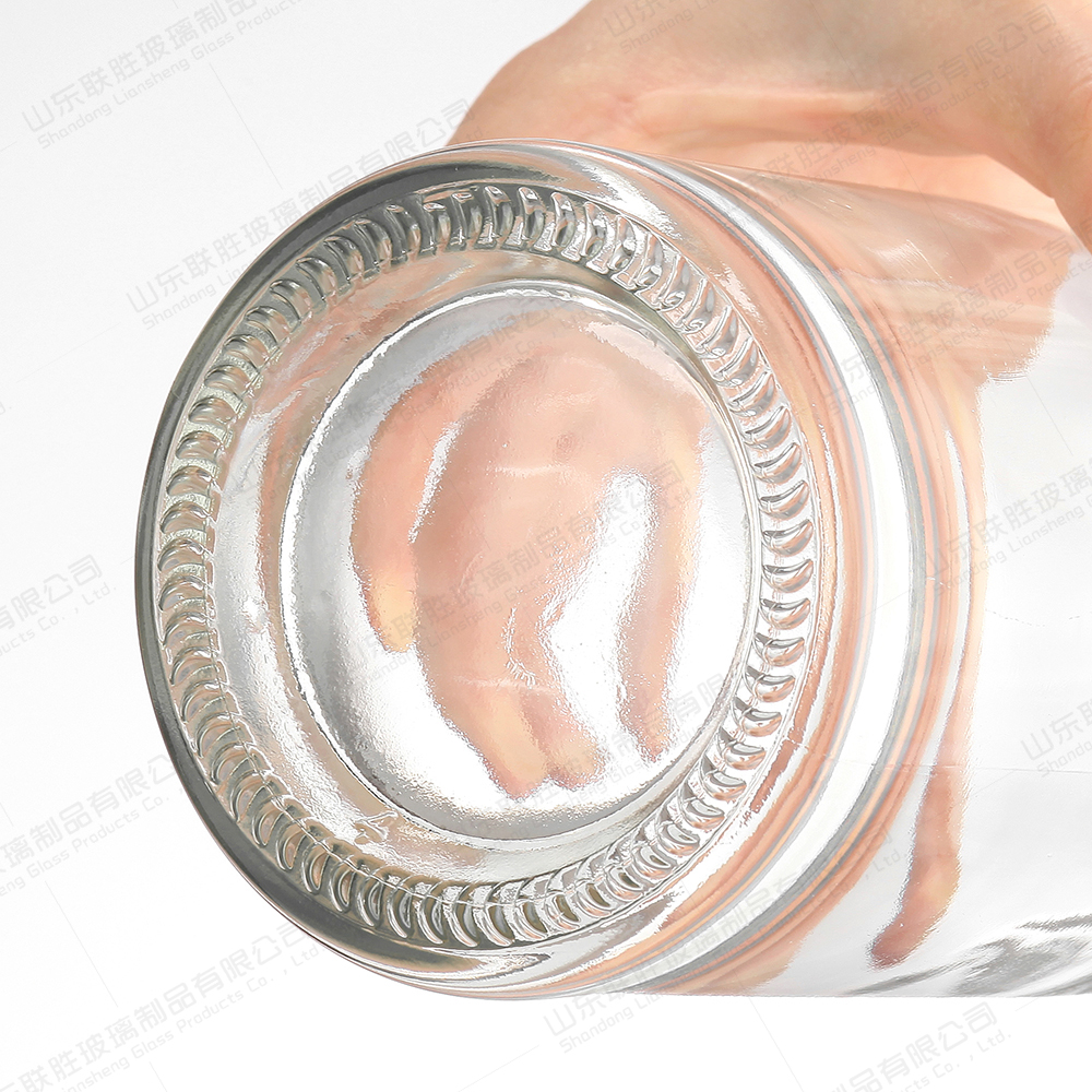 Customized 500ml 750ml Clear Empty Glass Bottle for Vodka Gin Rum Tequila Whisky Brandy