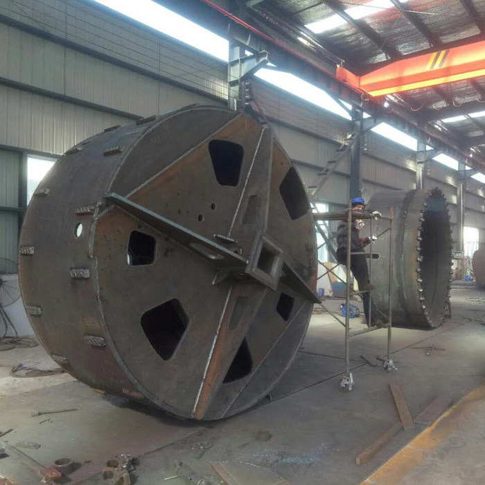 Bullet Teeth Bk4722h Rock Drilling Bucket Earth Drill Bucket For Sandy Soil Sludge