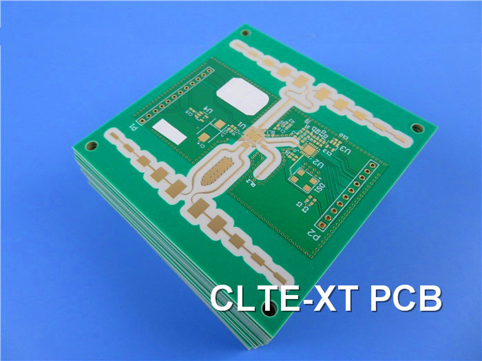 CLTE-XT Rogers PCB Board Ceramic Filled Woven Glass Reinforced PTFE Circuit Boards 25mil