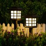12 Pack 38cm 2Volt Waterproof LED Solar Garden Lights