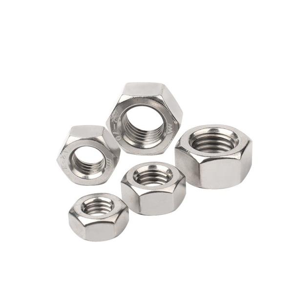 DIN934 Metric Hex Nuts Carbon Steel Stainless Steel SS304 316 Control 100%