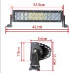 B5D 5D 72W 3W/PC 5D CREE LED LIGHT BAR SPOT BEAM