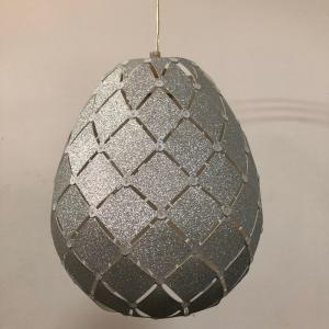 China Collapsible E27 Glitter Ball Bedside Lamp Shades Rhombus Pierced wholesale