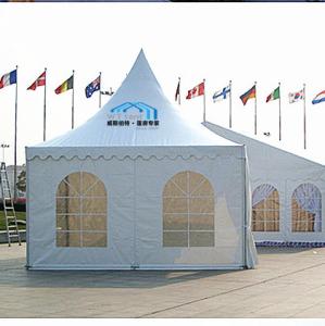 China Combined Pagoda Event Tent French Window Sidewalls Activity Festival Use wholesale