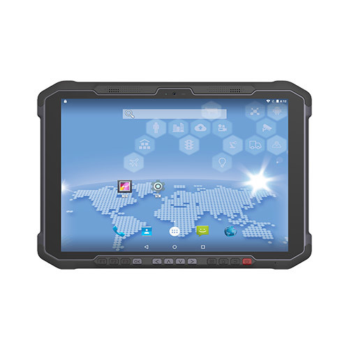 Quality 9000mAh High Capacity Rugged Tablets PC Android 7.0 Fingerprint Tablet UHF Card Reader for sale