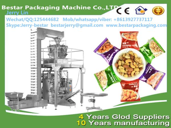 zipper pouch nuts packing machine Bestar packaging BSTV-620AZ 100g,200g,300g,