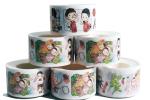 Tearable 65g CMYK Decorative Masking Washi Tape