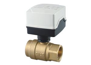 China Baseboard Heating Temperature Control Valves 3 Port Motorised wholesale
