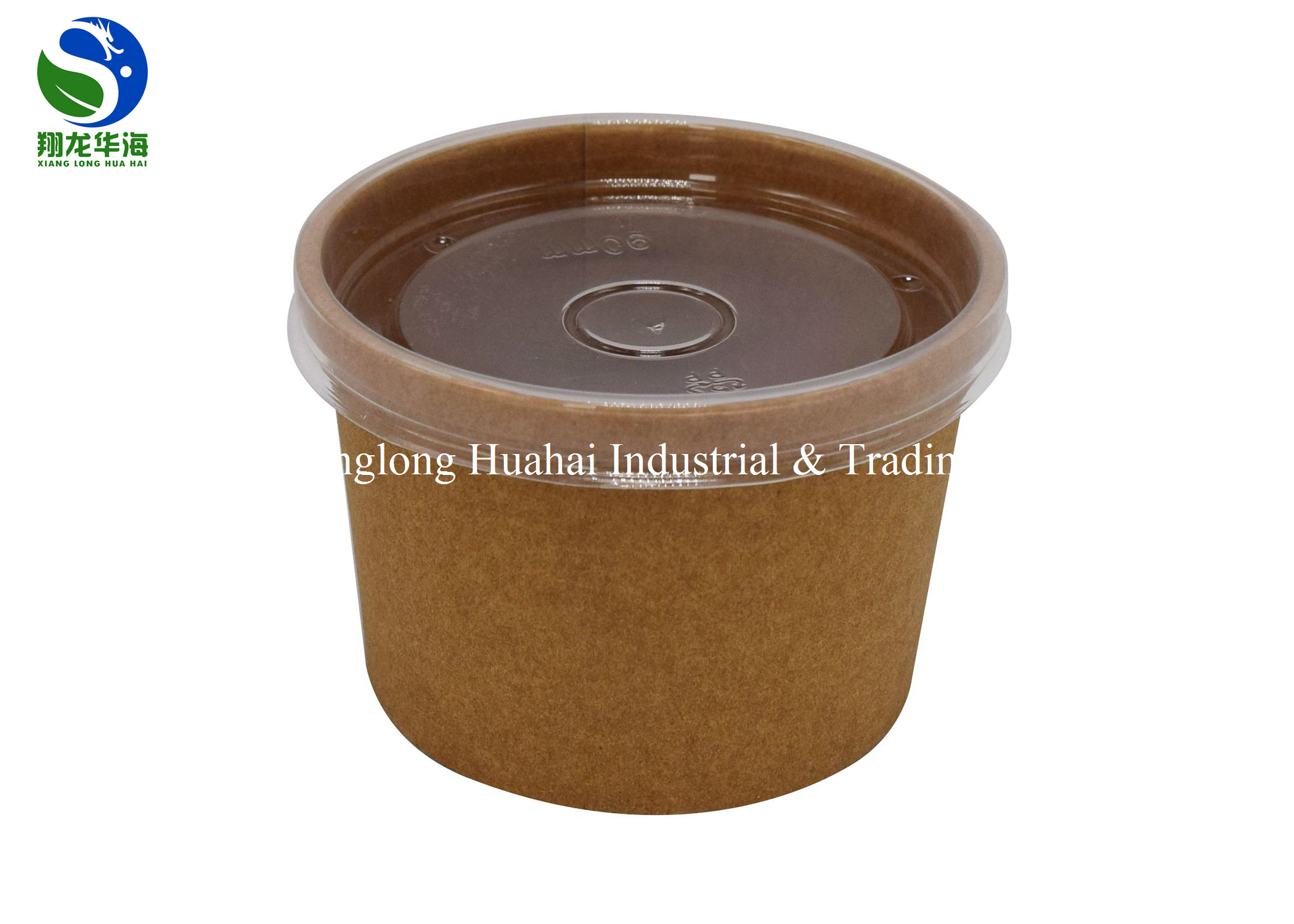 26oz paper material 780ml custom logo disposable paper popcorn chicken bucket with lid