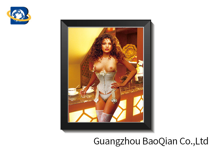 3D Lenticular Depth Effect PET Picture For Hotel Or Restaurant Decoration