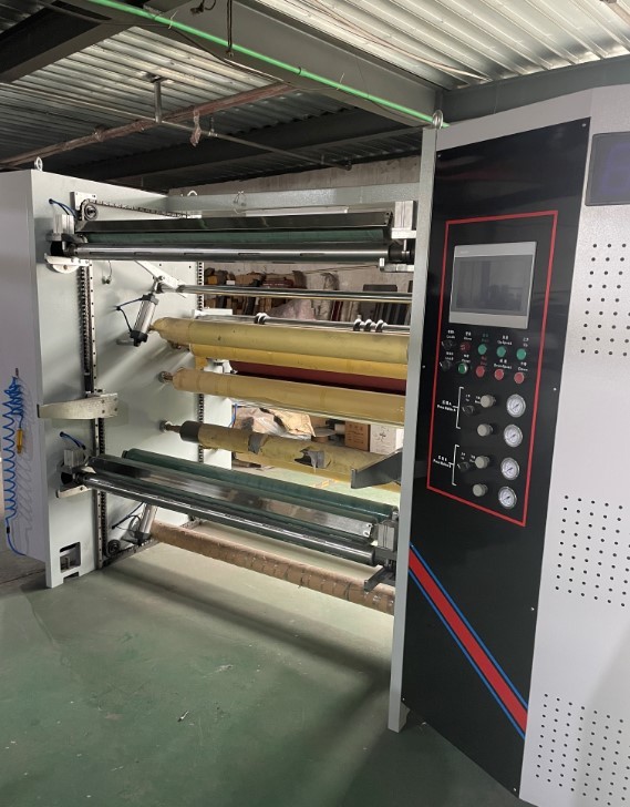 Three Servo Tension Slitting Rewinder Machine Fully Automatic 600 Meters/Minute