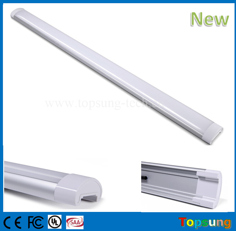 Topsung LED Linear Batten Led Grille Panel Light IP41 Waterproof