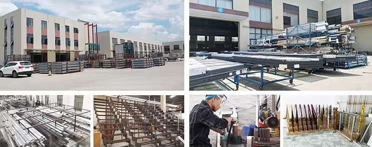 Energy Efficient Aluminum Swing Door with Multi-point Locking and 10 Years Warranty