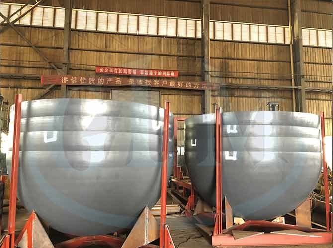 Stainless Steel Dished Tank Heads, Flat Dished Head