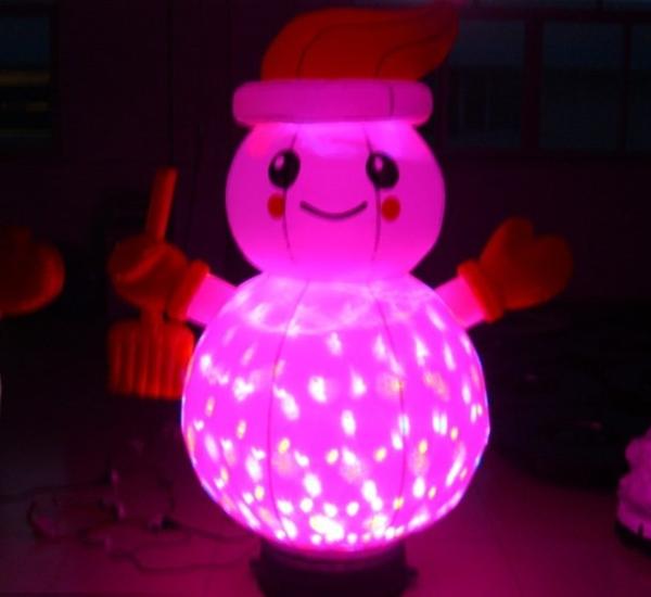 Inflatable Advertising Christmas Inflatable Fan 50 / 60 Hz Thermal Shutdown