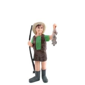 China Farmer Figure People at Work Model Toy Pretend Professionals Figurines Career Figures Toys for Boys Girls Kids wholesale