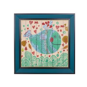 China Kids Room Decor Square washable Ribbon Animal Paintings wholesale