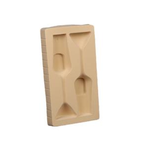 China Plastic Cosmetic Blister Biodegradable Pulp PVC Vac Molded Pulp Inserts wholesale