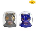 Cat Form Double Wall Borosilicate Glass Mug 200ml