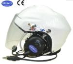 Black Pilot helmet light Aviation helmet high quality aircraft helmet black