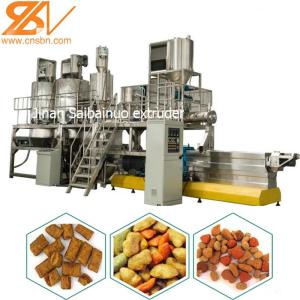 China Dry Wet Type Dog Food Processing Equipment Extruder Production Line wholesale