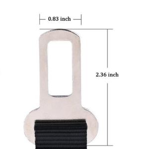 China Safety Metal Car Spring Seat Belt Buckle Car Vehicle Seat Belt Harness Car Clip Belt Buckles wholesale