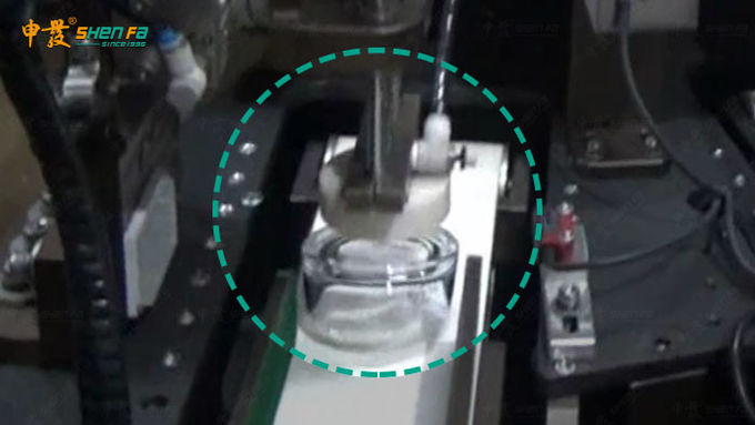 SF-SHR460 Four Color Screen Printing Machine For Cosmetic Jars