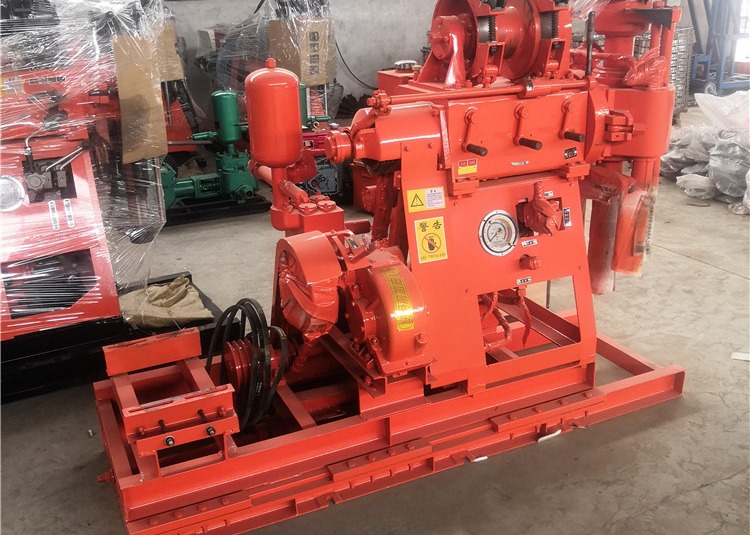 Borehole Exploration Gk 200m Water Drilling Machine With Diesel Engine For Rocky Layer