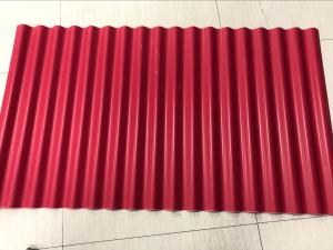 China Environmental 3 Layer UPVC Corrugated Sheets Anti Corrision Heat Insulation wholesale