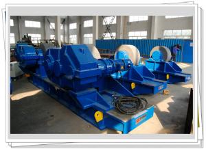 China 400ton Bolt Conventional Welding Rotator Adjustable With Steel Wheel wholesale