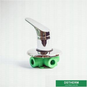 China Ppr Three Ways Mixer Shower Valve Smooth Treatment wholesale