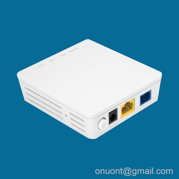 FTTH 1GE Bridge XPON ONT HK110 English Firmware UPC APC Optional Support 32 TCONT