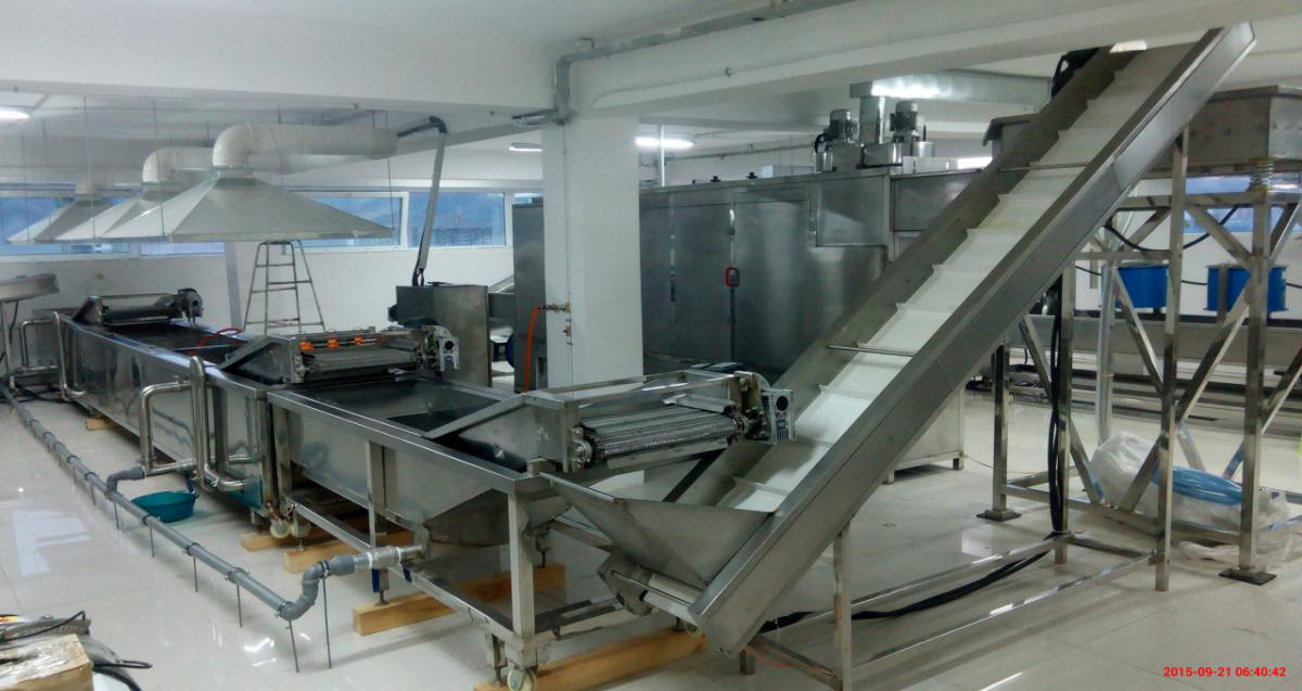 Potato Chips Equipment French Fries Making Machine Potato Chips Processing Line