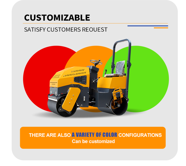 5 Ton Steel Wheel Road Roller YL800 with 25L Hydraulic Tank and Electromagnetic Clutch