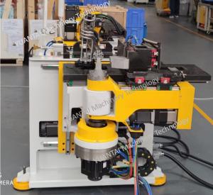 China Stainless Steel Pipes CNC Mandrel Tube Bender 32UE 195 Deg / S 0.1 Precision wholesale