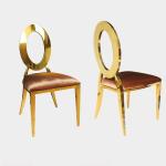 Table Side Luxury Dining Chair Without Armrest For Villa