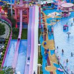 Fiberglass Galvanized steel Rainbow Racing Slides for Youth and Adults