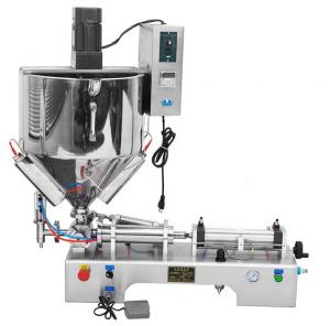 Stainless Steel Jar Paste Bottle Filling Machine for Automatic Mixing of Shea Butter