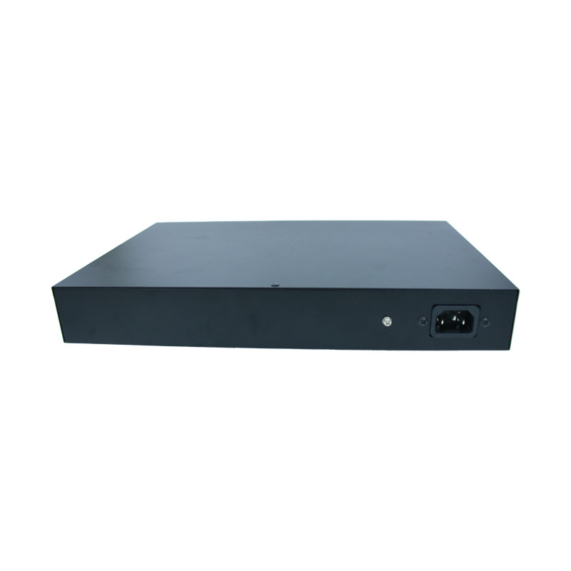 Industrial 24 Port Poe Switch Unmanaged 100M Fiber Optic Poe Switch
