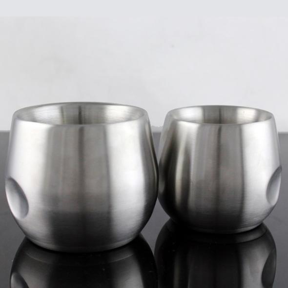 150ml / 200ml Stainless Steel Tumbler Double Wall Coffee Cup