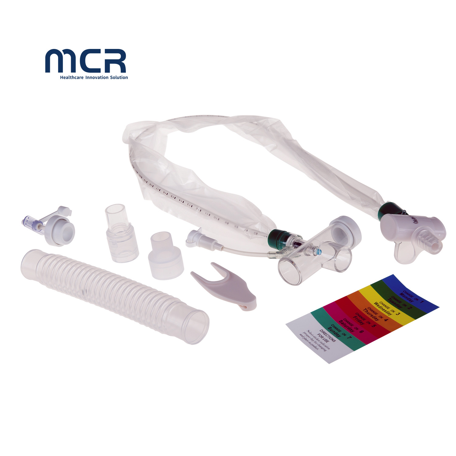 T Shape Connector 600mm 14 Fr Closed Suction Catheter With Irrigation Port