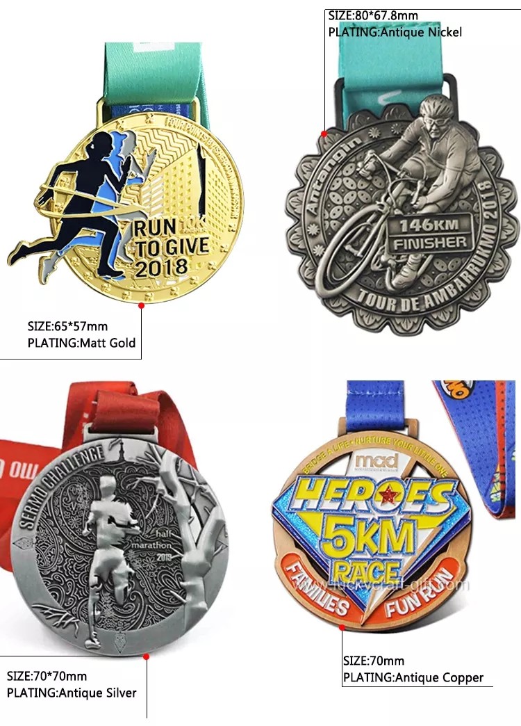 Medal Producer Custom Metal Sport Medals With Your Owne Logo